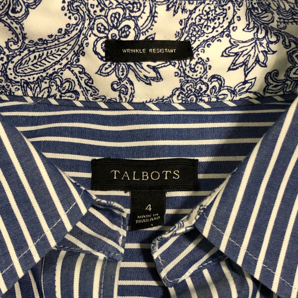 Talbots button up - Picture 4 of 5
